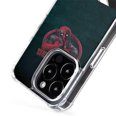 Marvel Deadpool Legacy Surprised Deadpool iPhone 15 Pro MagSafe Case